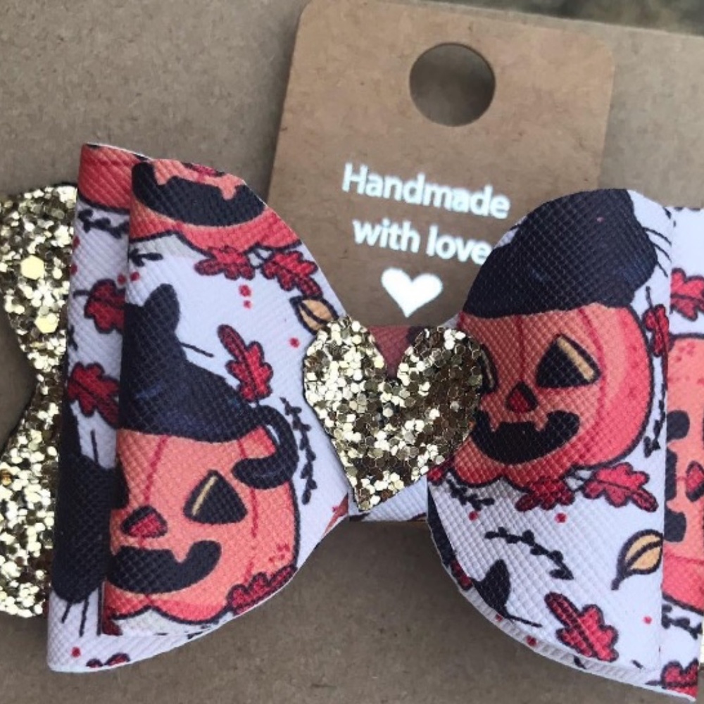 FauxLeather bows
